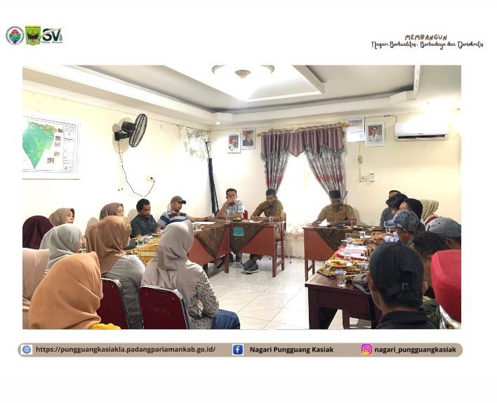 RAPAT PERSIAPAN PUNGGUANG KASIAK AGRI & CULTURE FESTIVAL 2025